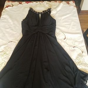 Black evening dress